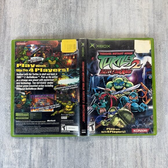 Teenage Mutant Ninja Turtles 2: BattleNexus (Microsoft Xbox, 2004) Tested - Picture 5 of 5